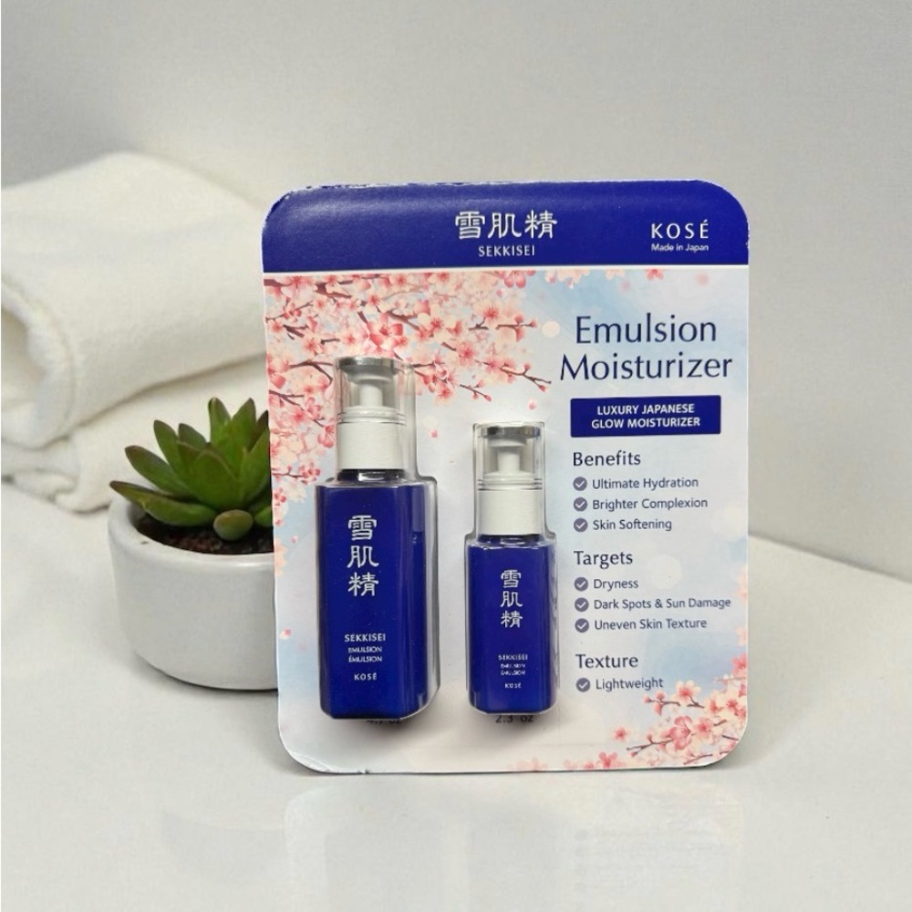 Sekkisei Kose Moisturizer set MSRP $70